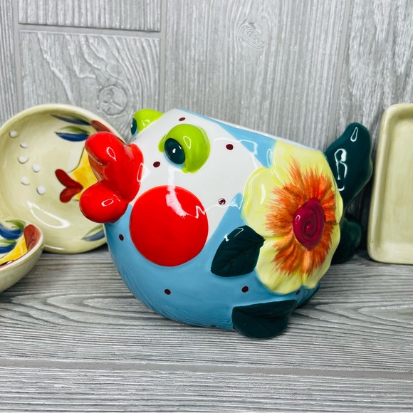 Under the Sea bu table tops unlimited bundle , planter , small bowls & plate - Picture 4 of 15